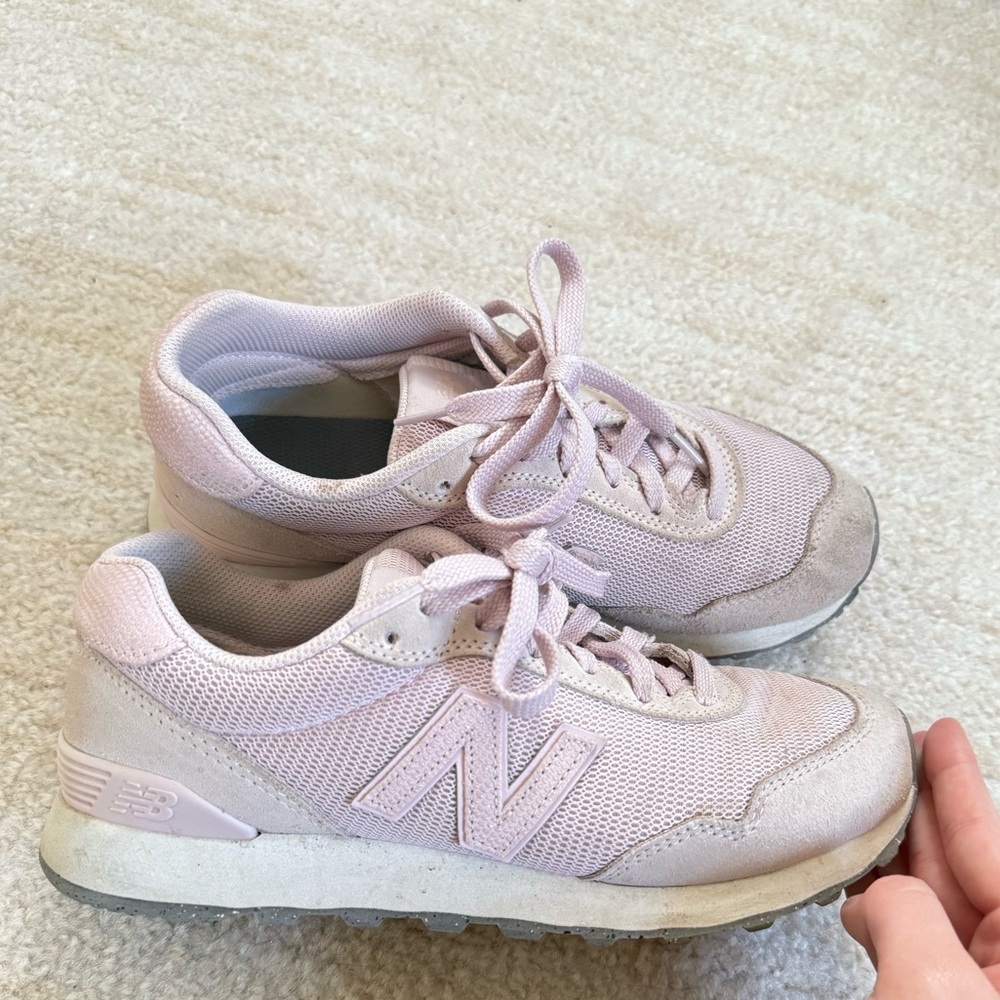 New Balance Classics WL515EMP Stone/White Classic 'Pink Shoe